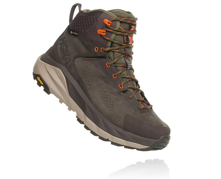 Botas De Montaña Hoka One One Hombre - Kaha Gore-Tex - Marrones - YPH194728